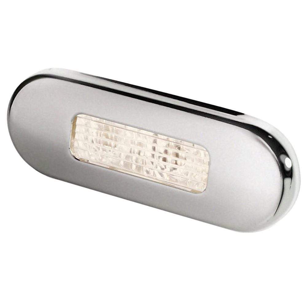 Hella Marine Qualifies for Free Shipping Hella Oblong Courtesy Surface-Mount Lamp Warm White Black #980869401