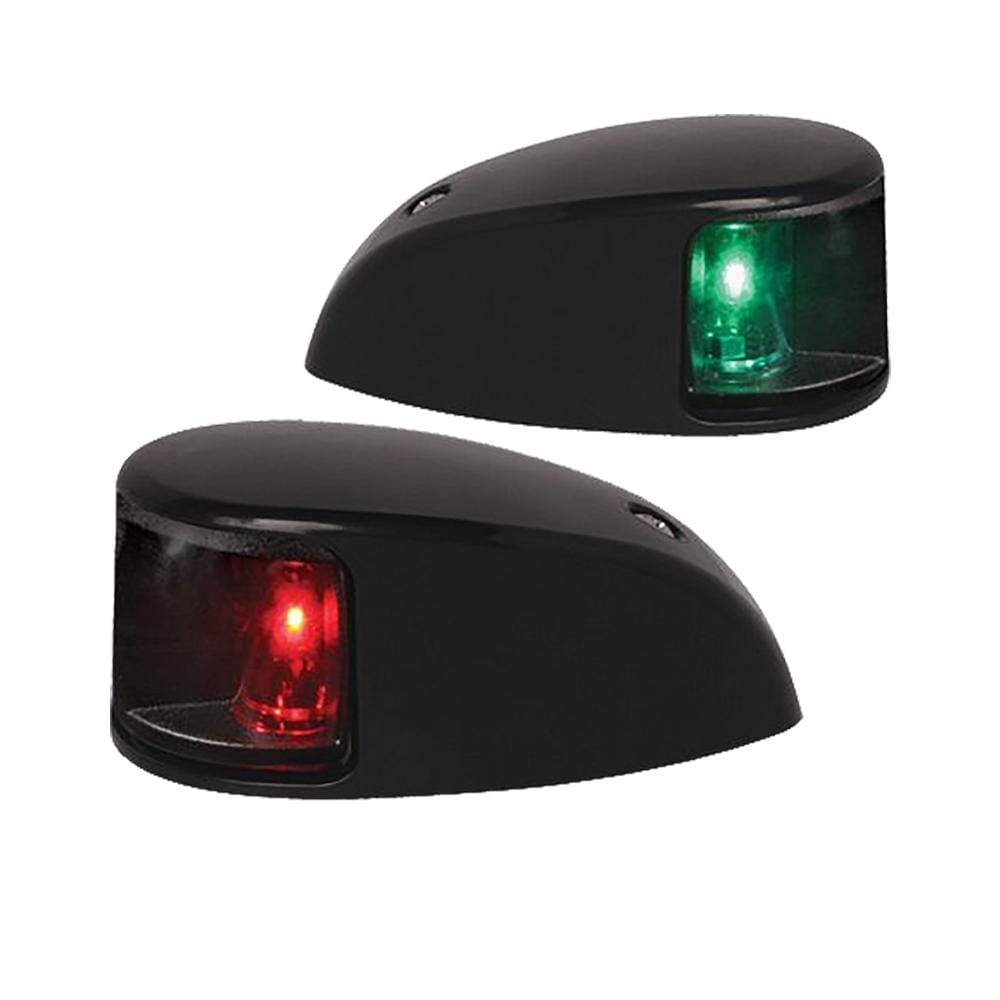 Hella Marine Qualifies for Free Shipping Hella Port/Starboard Lamp Clear/Clear Lens Black #980620901