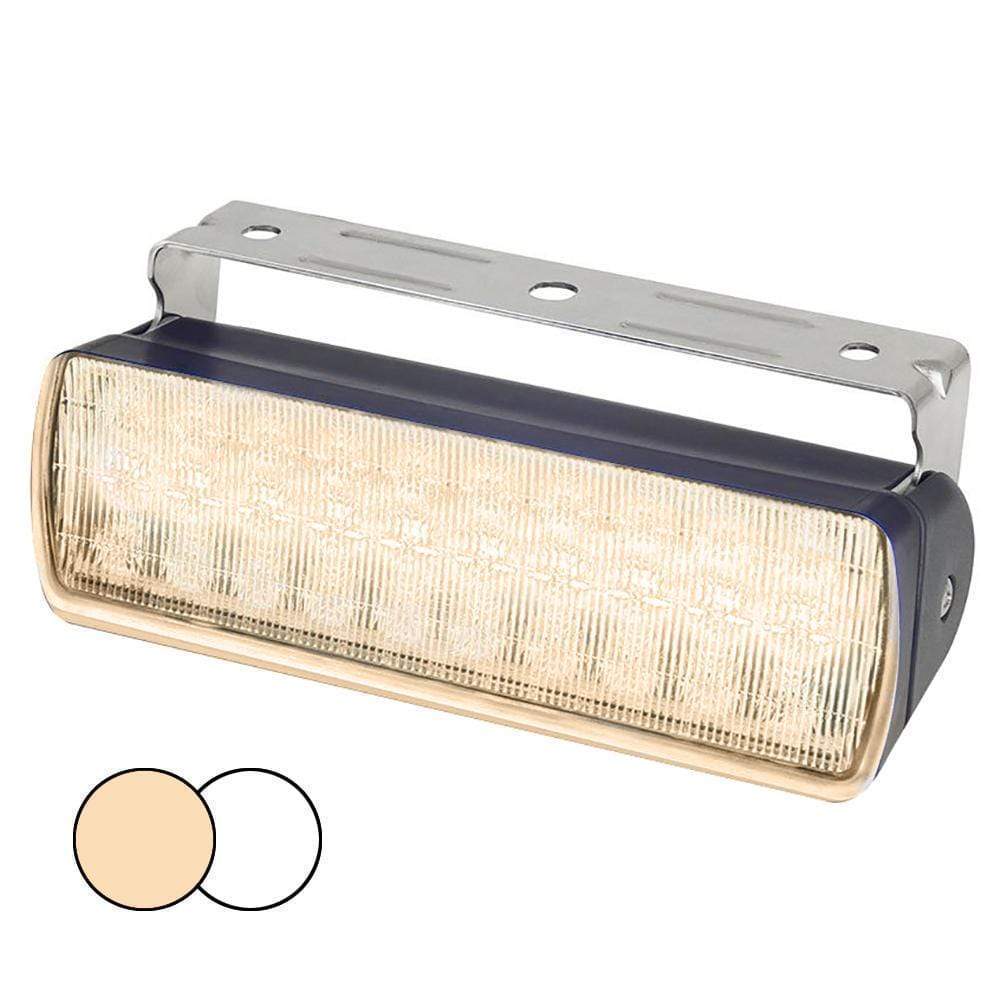 Hella Sea Hawk XL Dual Colors Warm White White LED Black #980950081