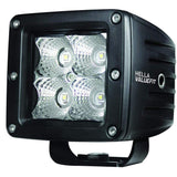 Hella Value Fit Black 4 LED Cube Flood Light #357204031