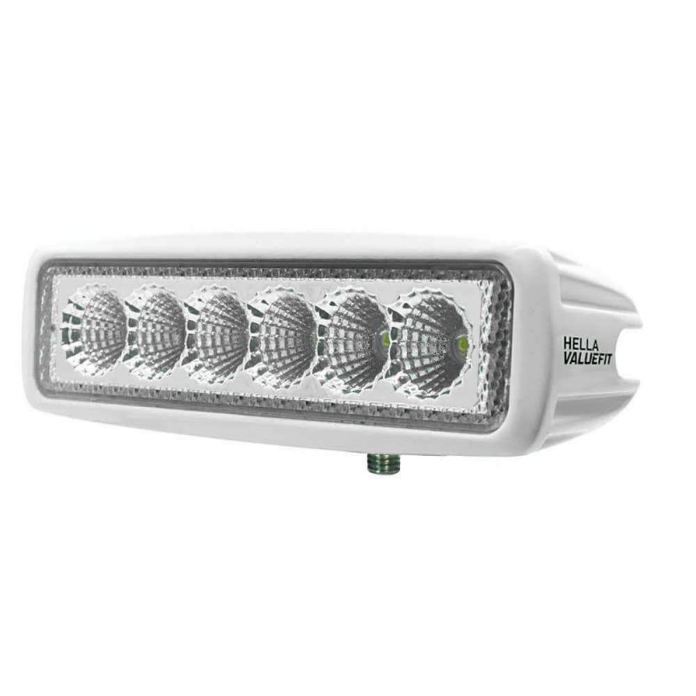 Hella Marine Qualifies for Free Shipping Hella Value Fit White Mini Flood Light Bar 6 LED #357203051