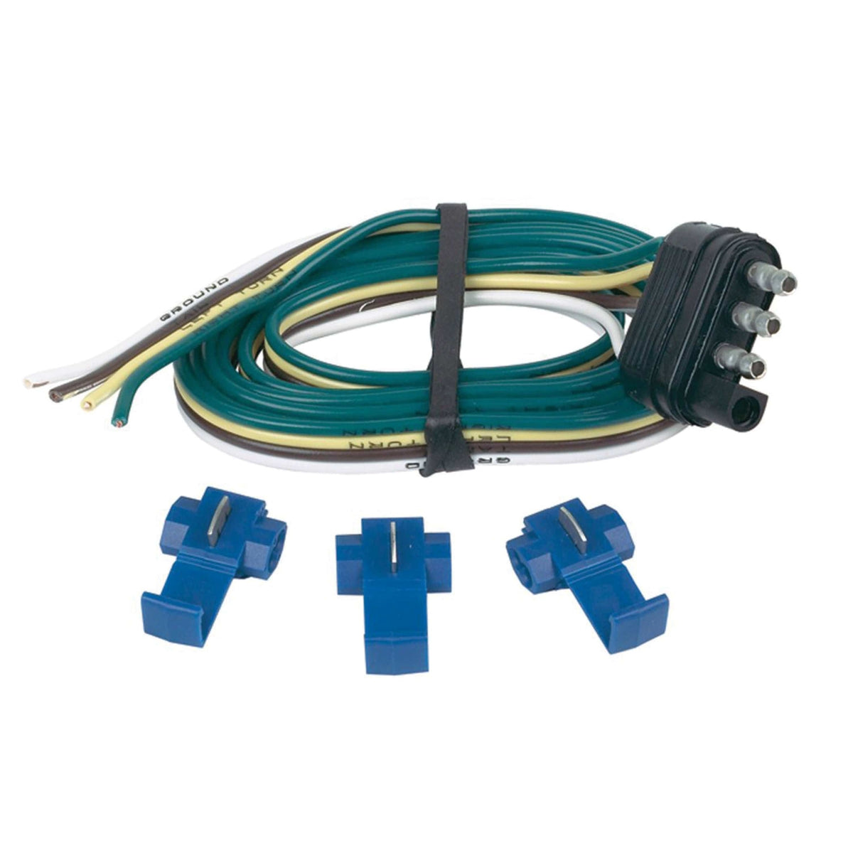 Hopkins 4-Wire Flat Trailer End Kit 48" Wires #48125
