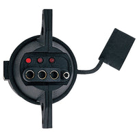 Hopkins 7-Way Round to 4-Way Flat LED Adapter #47345