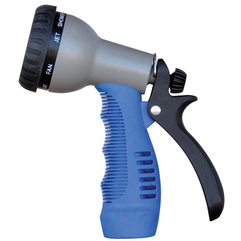 HoseCoil Qualifies for Free Shipping Hosecoil Rubber Tip Nozzle with 9 Pattern Adjustable Spray Head #WN515