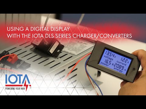 Iota DLS Power Converter/Charger 12vdc 75a #DLS-75