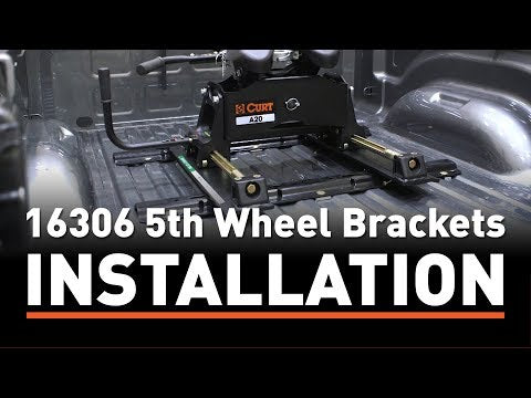 CURT 5th Wheel Install Brackets Select RAM 1500 with Coil Springs #16306