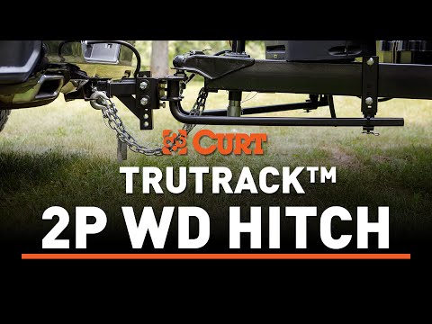 CURT TruTrack 2P Weight Distribution Hitch 2X Sway Control 8K-10K #17601
