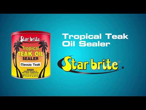 Star brite Tropical Teak Sealer Natural Light #087900
