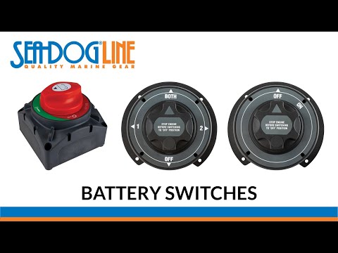 Sea-Dog Battery Switch Off/1/All/2 Knob #422760-1