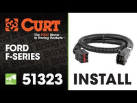 CURT Quick Plug Trailer Brake Wiring Harness for Ford/Land Rover #51323