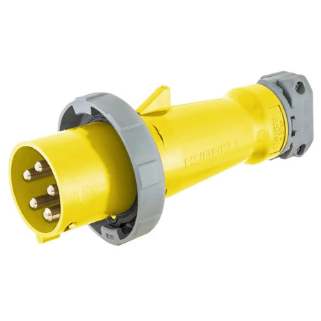 Hubbell Qualifies for Free Shipping Hubbell 100a 480v 4p 5w Plug #M5100P7