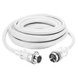 Hubbell Qualifies for Free Shipping Hubbell 50a 125/250v White Shore Power Cable SE #HBL61CM42WLED