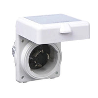 Hubbell Qualifies for Free Shipping Hubbell 50a Flanged Inlet 125v #HBL503NM