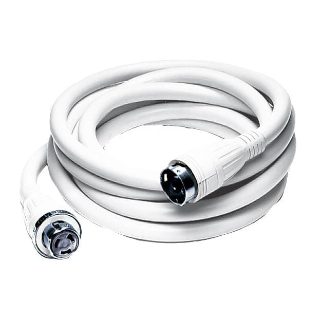 Hubbell Oversized - Not Qualified for Free Shipping Hubbell 50A White Shore Cord 50' 250v #HBL61CM52W