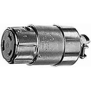 Hubbell Qualifies for Free Shipping Hubbell Nickel Plated Brass 50a Female Connector Body #HBL63CM64