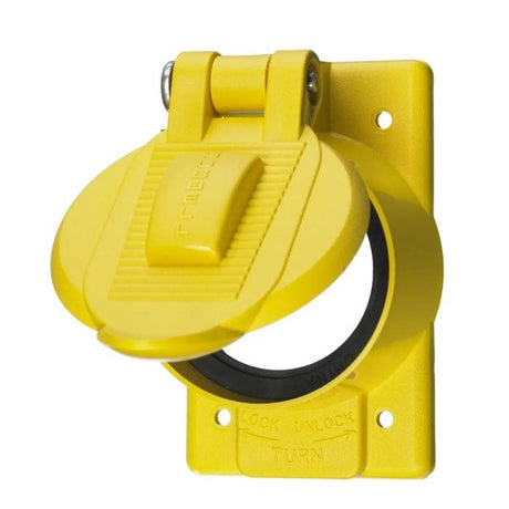 Hubbell Qualifies for Free Shipping Hubbell Weatherproof Cover AC FS/FD Twist Lock #HBL77CM74WO
