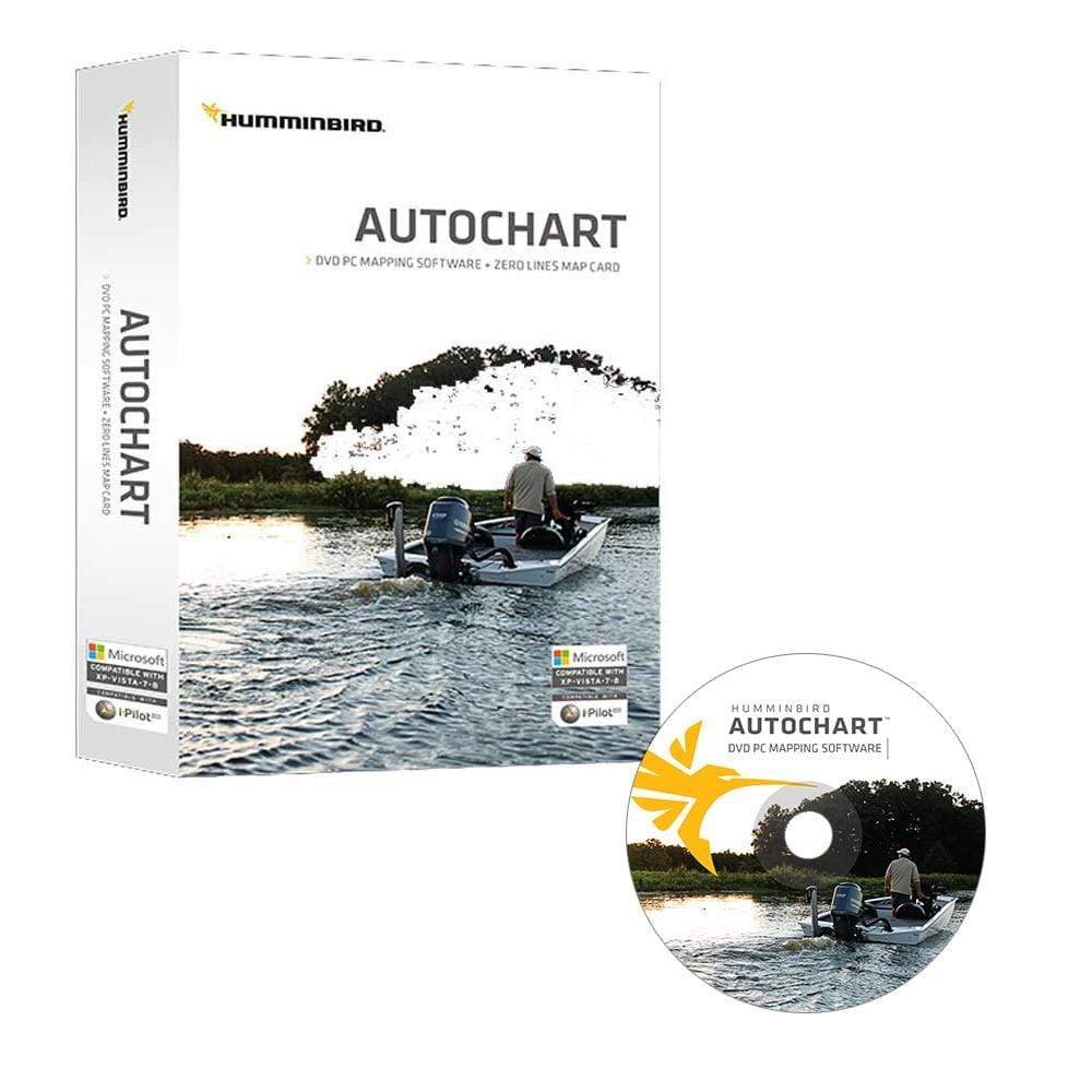 Humminbird Qualifies for Free Shipping Humminbird Autochart PC Software with Zero Line #600031-1