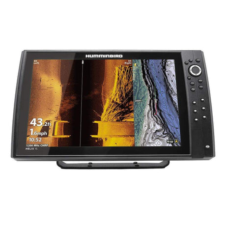 Humminbird Qualifies for Free Shipping Humminbird Helix 15 Chirp Mega Si+ GPS G4N CHO Display Only #411320-1CHO