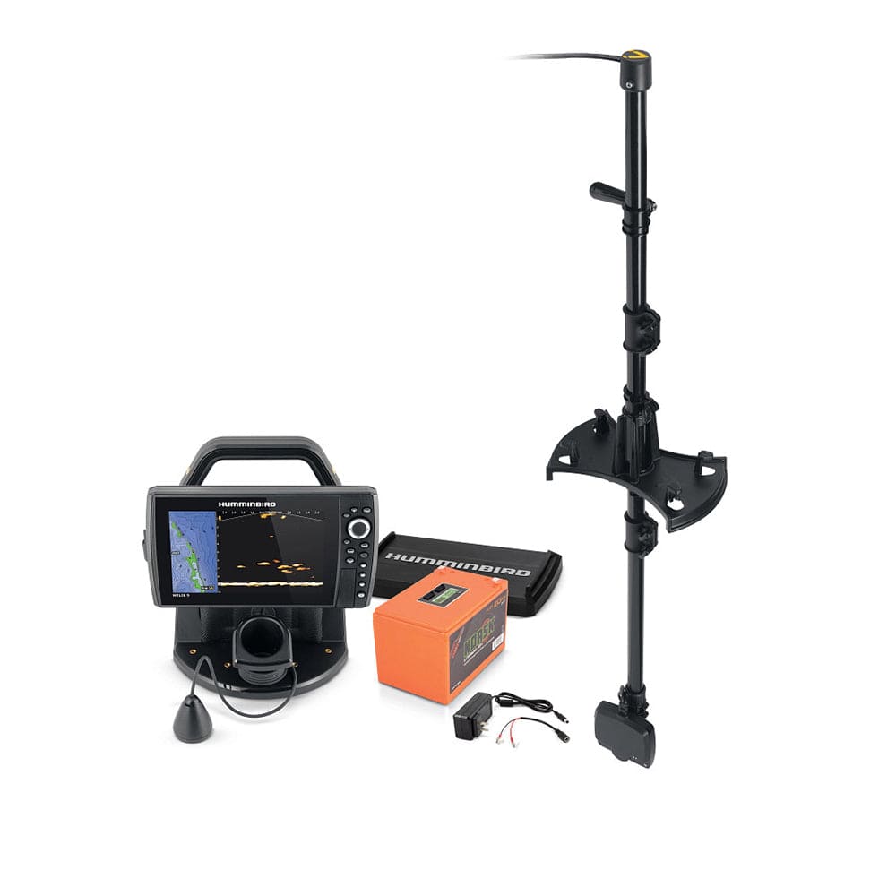 Humminbird Not Qualified for Free Shipping Humminbird ICE HELIX 9 MSI+ GPS G4N MEGA Live Bundle #411870-1