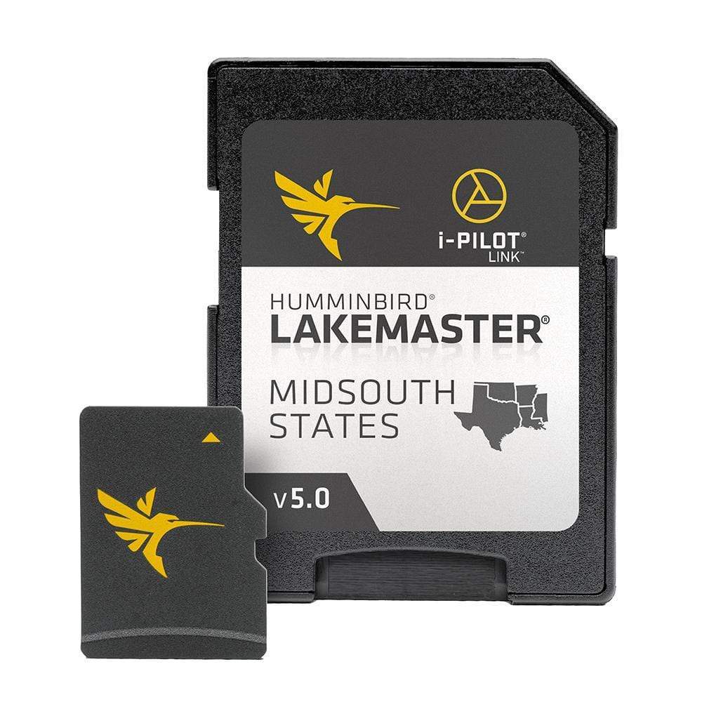 Humminbird Qualifies for Free Shipping Humminbird Lakemaster Chart Midsouth States V5 #600009-9