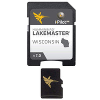 Humminbird Qualifies for Free Shipping Humminbird Lakemaster Chart Wisconsin MicroSD/SD 17' #600025-5