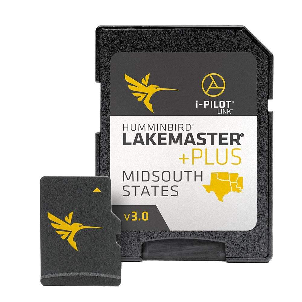 Humminbird Qualifies for Free Shipping Humminbird Lakemaster Plus Chart Midsouth States V3 #600009-8