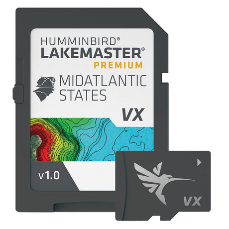 Humminbird Qualifies for Free Shipping Humminbird Lakemaster VX Premium Mid Atlantic States #602004-1