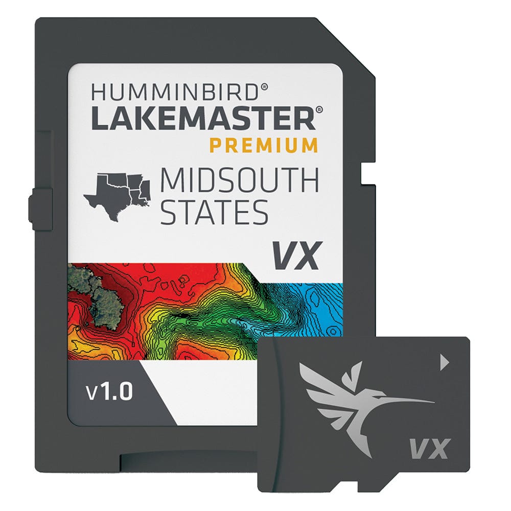 Humminbird Qualifies for Free Shipping Humminbird Lakemaster VX Premium Mid South States #602005-1