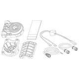 Humminbird Qualifies for Free Shipping Humminbird Open Water Adapter Kit MEGA Live #700068-1
