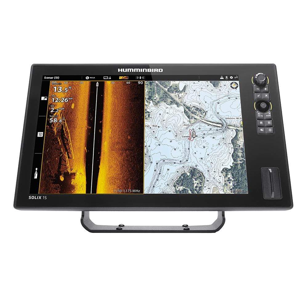 Humminbird Qualifies for Free Shipping Humminbird Solix 15 Chirp Mega Si+ G3 CHO Display Only #411570-1CHO