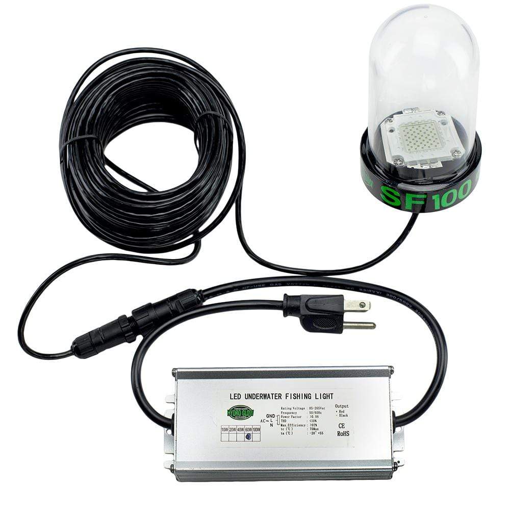 Hydro Glow Qualifies for Free Shipping Hydro Glow 100w 120v AC Underwater Dock Light Green #SF100G