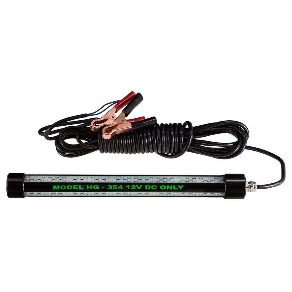 Hydro Glow Qualifies for Free Shipping Hydro Glow 10w 12v 12" LED Fishing Light Green #HG354