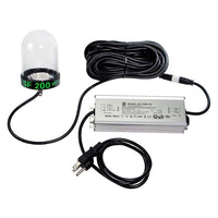 Hydro Glow Qualifies for Free Shipping Hydro Glow LED 200w Underwater Dock Light 50' Cord #SF200W