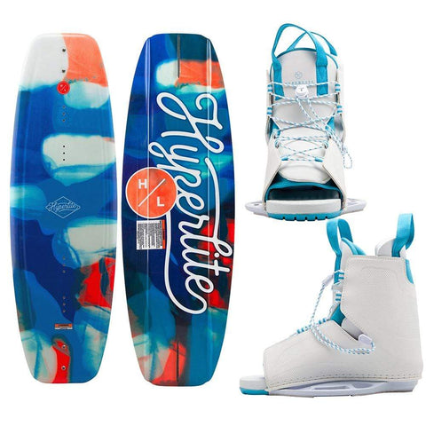 Hyperlite Qualifies for Free Shipping Hyperlite Divine Wakeboard 128 cm with Allure Boot #20295344