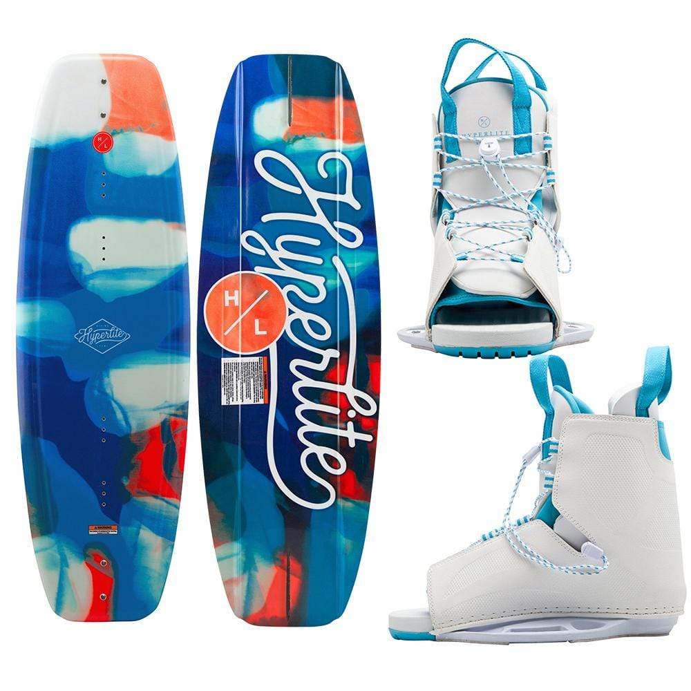 Hyperlite Qualifies for Free Shipping Hyperlite Divine Wakeboard 134 cm with Allure Boot #20296344