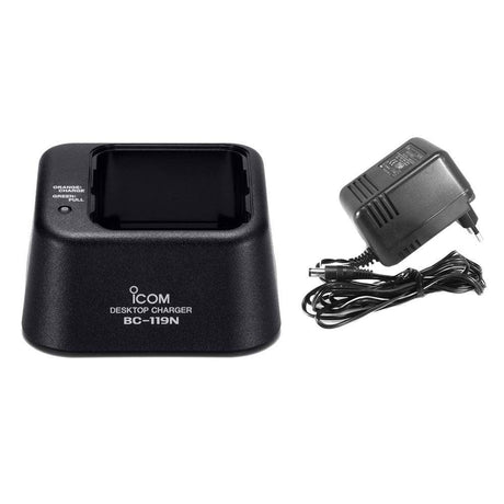 Icom Not Qualified for Free Shipping Icom BC119N 110v Rapid Desktop Charger with BC145A #BC119N 01