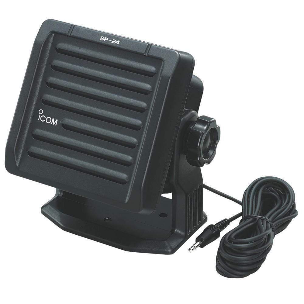 Icom Qualifies for Free Shipping Icom Black External Speaker Not Waterproof #SP24