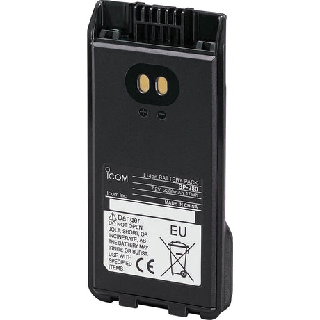 Icom Qualifies for Free Shipping Icom Li-Ion Battery 7.4v 2400 Mah For A16 #BP280
