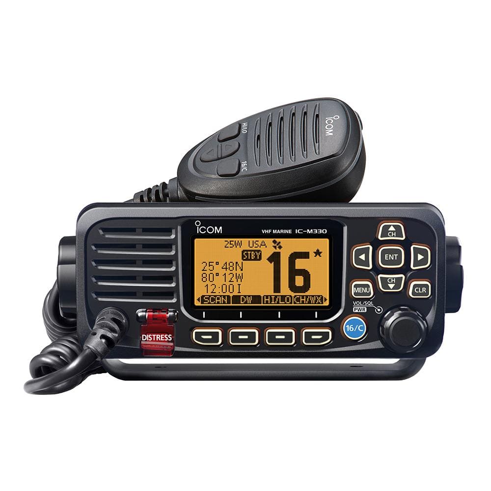 Icom Qualifies for Free Shipping Icom M330 Black Compact VHF Radio #M330 51
