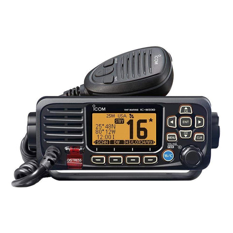Icom Qualifies for Free Shipping Icom M330 Compact VHF Radio Black #M330 11