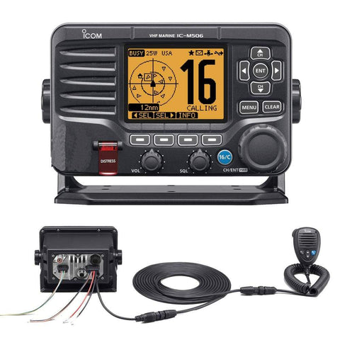 Icom Qualifies for Free Shipping Icom M506 VHF Black N2K Rear Mic Version #M506 31
