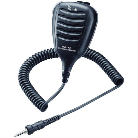 Icom Qualifies for Free Shipping Icom Speaker Mic with Alligator Clip Waterproof #HM165