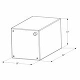 ICON Qualifies for Free Shipping ICON Fresh Water Tank 1/2" FTP & 1-1/4" Filler WT2459 15-Gallon #12459