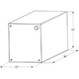 ICON Not Qualified for Free Shipping ICON Fresh Water Tank 36" x 15" x 13" 30-Gallon #12727