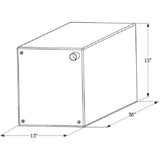 ICON Not Qualified for Free Shipping ICON Fresh Water Tank 36" x 15" x 13" 30-Gallon #12727