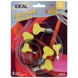 Ideal Turn-Key Clamps-pk of 6 Assorted Sizes #5Y00158