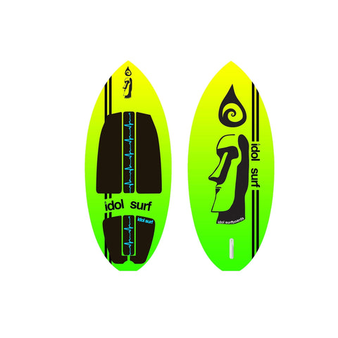 Idol Surf Not Qualified for Free Shipping Idol Surf Machete Skim-Style Wake Surfboard 53" #22-55-53