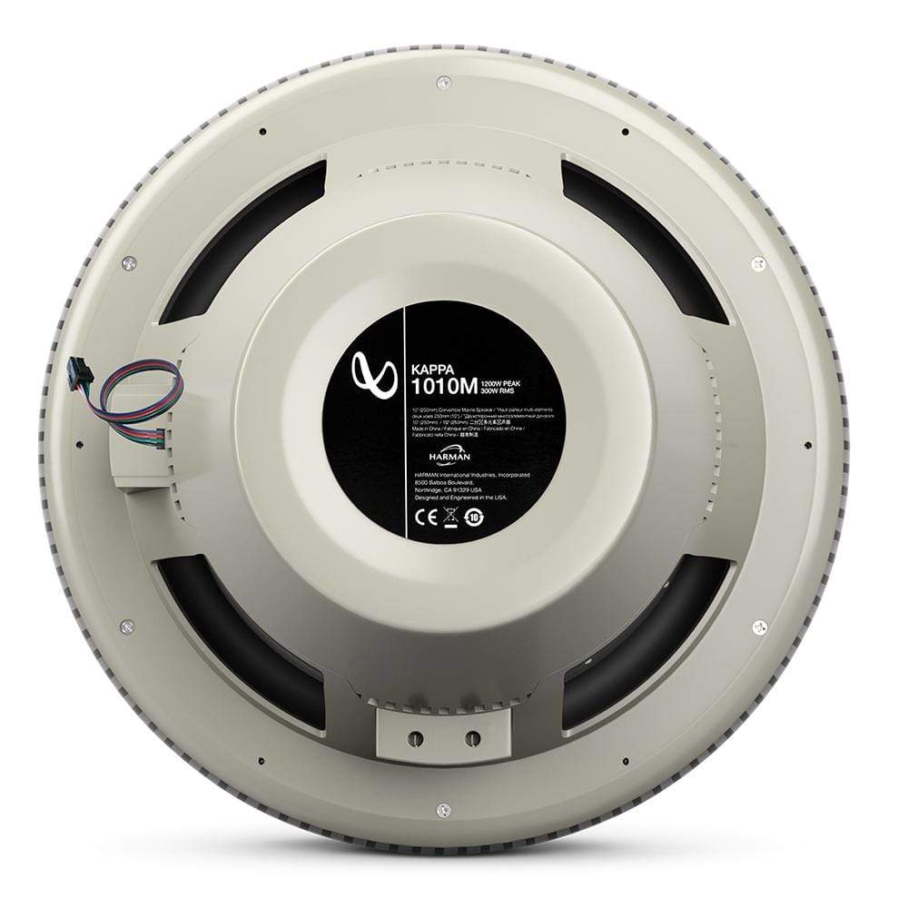 Infinity 10" Marine RGB Passive Subwoofer White Kappa #KAPPA1010M