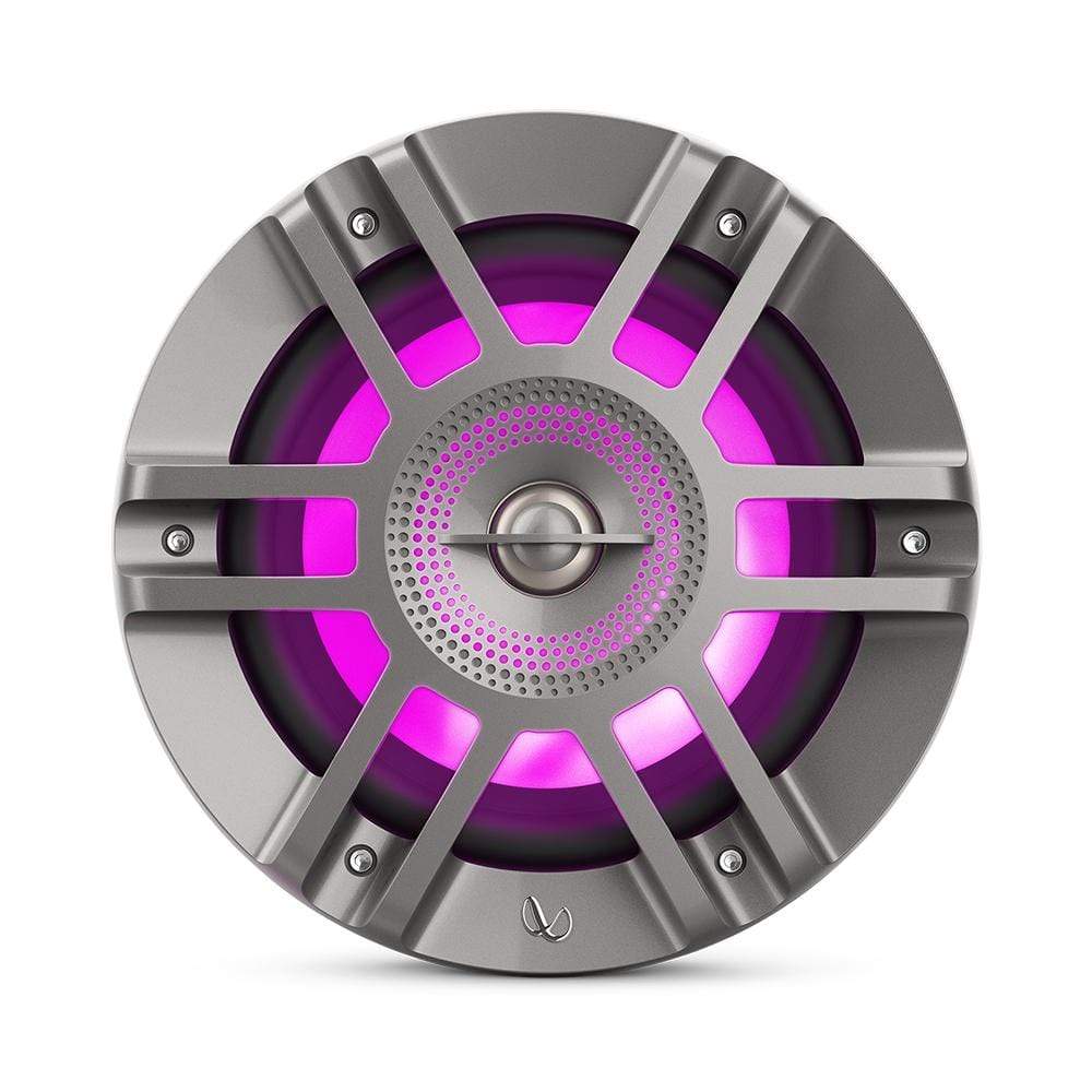 Infinity 6.5" Coaxial Marine RGB Speaker Titanium Kappa #KAPPA6125M