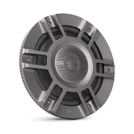 Infinity 8" Coaxial Marine RGB Speakers Titanium Kappa #KAPPA8135M